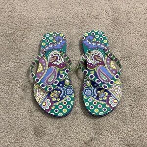 Vera Bradley Paisley Women's Flip Flops